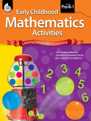 cover image of Early Childhood Mathematics Activities